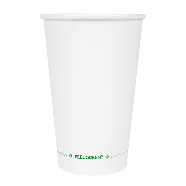 Garcia De Pou VASOS BEBIDAS FRIAS Y CALIENTES 1 PARED 480 ML 300 G/M2 Ø9/6x13 2 CM BLANCO CARTONCILLO (1000 UNID.)