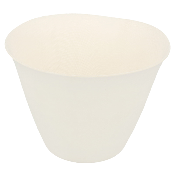 Garcia de pou VASOS CHOKO 'BIONIC' 175 ML Ø 8 3x6 1 CM BLANCO BAGAZO (200 UNID.)