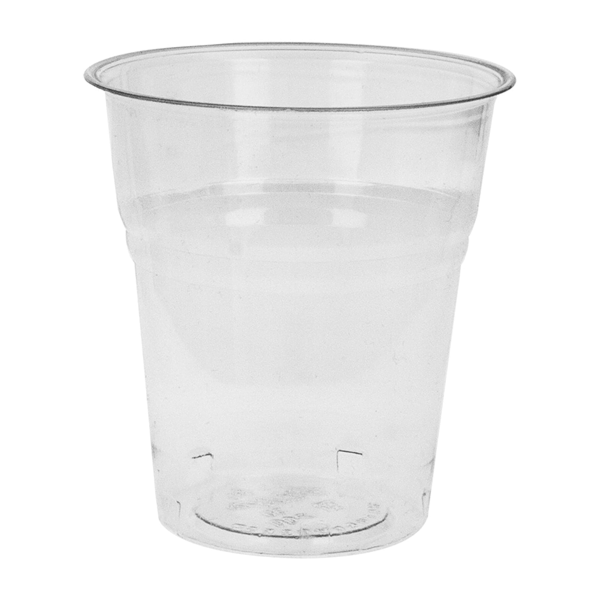 Garcia De Pou VASOS COMPOSTABLES 200 ML Ø 7 8x8 CM TRANSPARENTE PLA (1250 UNID.)