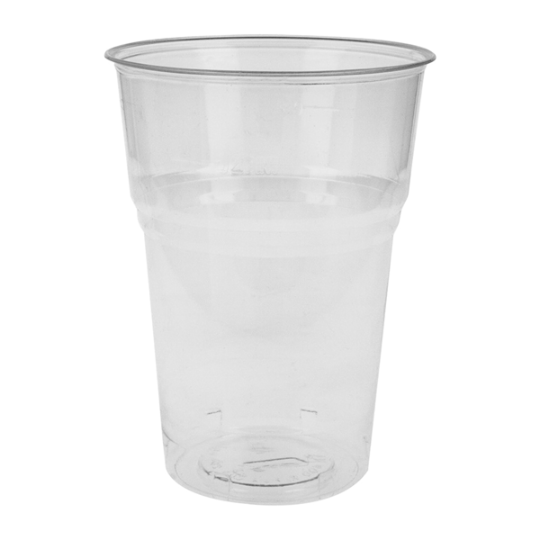 Garcia De Pou VASOS COMPOSTABLES 400 ML Ø 8 5x11 2 CM TRANSPARENTE PLA (1000 UNID.)