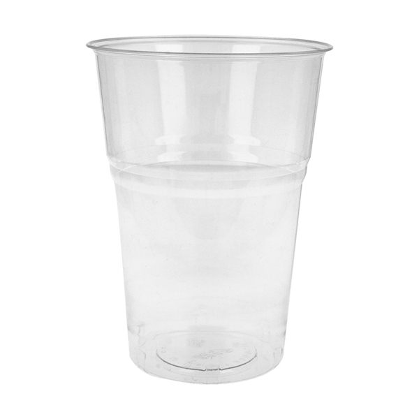 Garcia De Pou VASOS COMPOSTABLES 575 ML Ø 9 5x13 CM TRANSPARENTE PLA (800 UNID.)