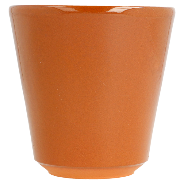Garcia De Pou VASOS DE LOZA 200 ML Ø 8 7x8 7 CM MARRÓN ROJIZO CERÁMICA (36 UNID.)