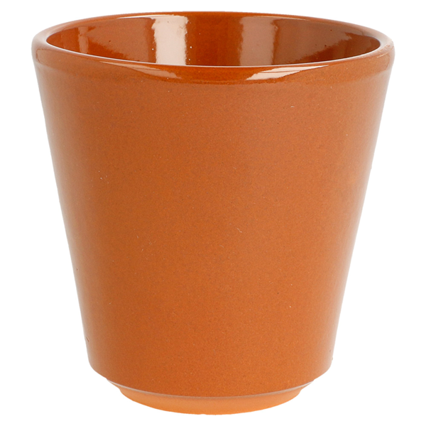 Garcia de pou VASOS DE LOZA 200 ML Ø 8 7x8 7 CM MARRÓN ROJIZO CERÁMICA (36 UNID.)