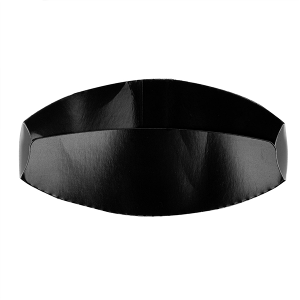 Garcia De Pou VASOS FRITAS CON CIERRE 12 OZ - 360 ML 220 + 18 PE G/M2 6 7x12 5 CM NEGRO CARTONCILLO (100 UNID.)