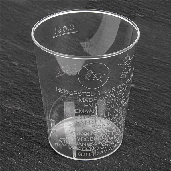 Garcia De Pou VASOS INYECTADOS CHUPITO 20/40 ML Ø 4 2/3 2x5 2 CM TRANSPARENTE CRISTAL PS (2000 UNID.)