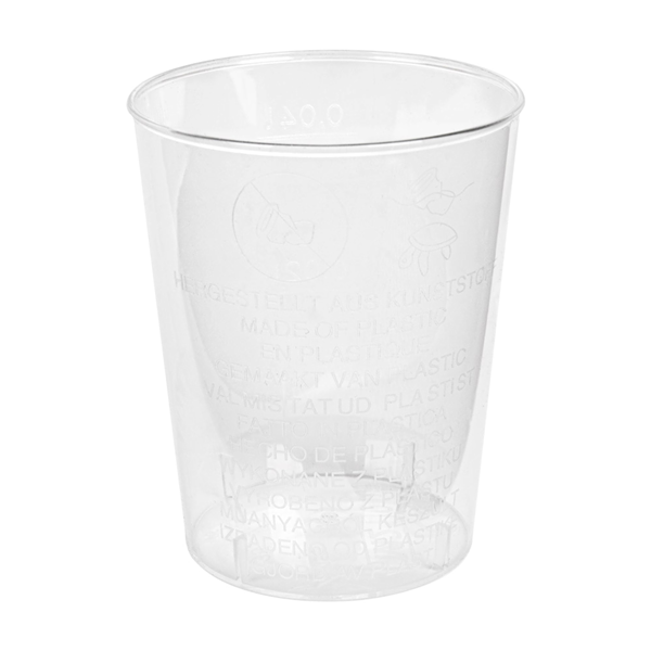 Garcia de pou VASOS INYECTADOS CHUPITO 20/40 ML Ø 4 2/3 2x5 2 CM TRANSPARENTE CRISTAL PS (2000 UNID.)