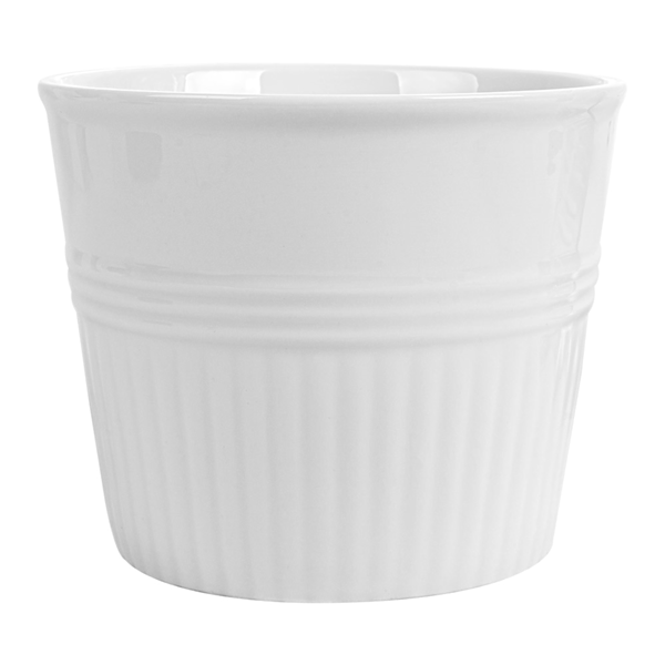 Garcia De Pou VASOS PARA FRITOS Ø10 3x9 CM BLANCO PORCELANA (6 UNID.)