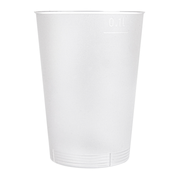 Garcia De Pou VASOS REUTILIZABLES 100 ML Ø 5 4/4x7 7 CM TRANSPARENTE PP (1400 UNID.)