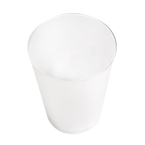 Garcia De Pou VASOS REUTILIZABLES 100 ML Ø 5 4/4x7 7 CM TRANSPARENTE PP (1400 UNID.)