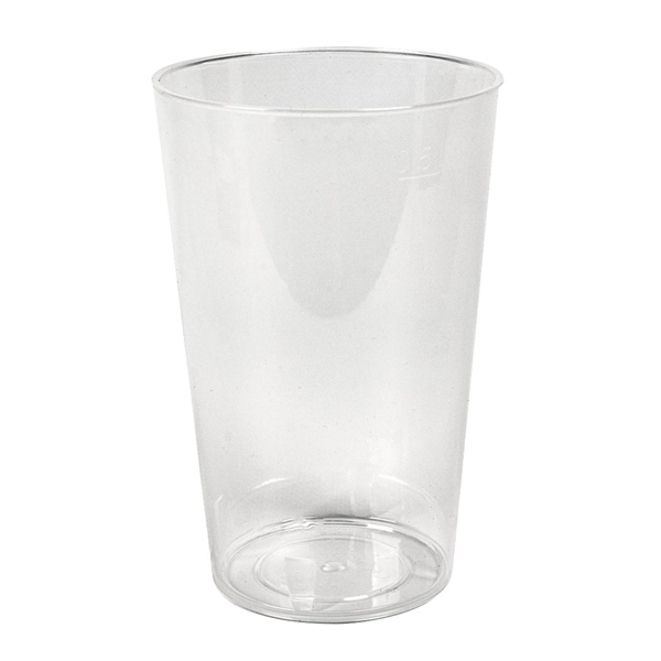 Garcia de pou VASOS REUTILIZABLES 500 ML Ø 9 1/6 8x14 CM TRANSPARENTE PP (360 UNID.)