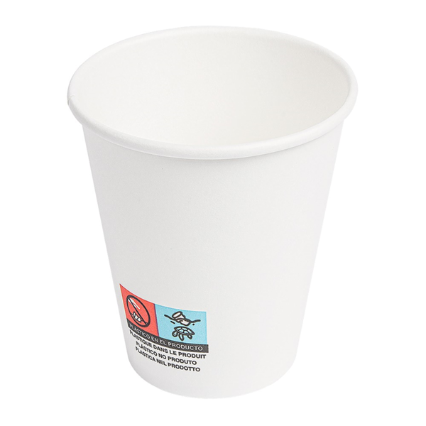 Garcia de pou VASOS VENDING BEBIDAS CALIENTES 1 PARED 150 ML 210 + 18 PE G/M2 Ø7 1/4 6x7 9 CM BLANCO CARTONCILLO (1000 UNID.)