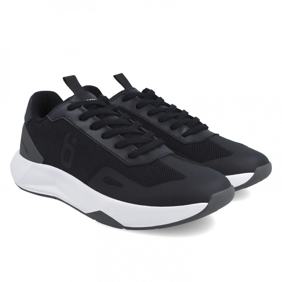 Garvalin Deportivos Negros Unisex Mujer Y Hombre 24204-A054