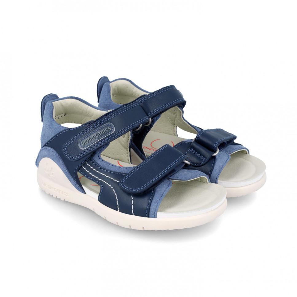 Garvalin Sandalias azul marino niño 242258-A