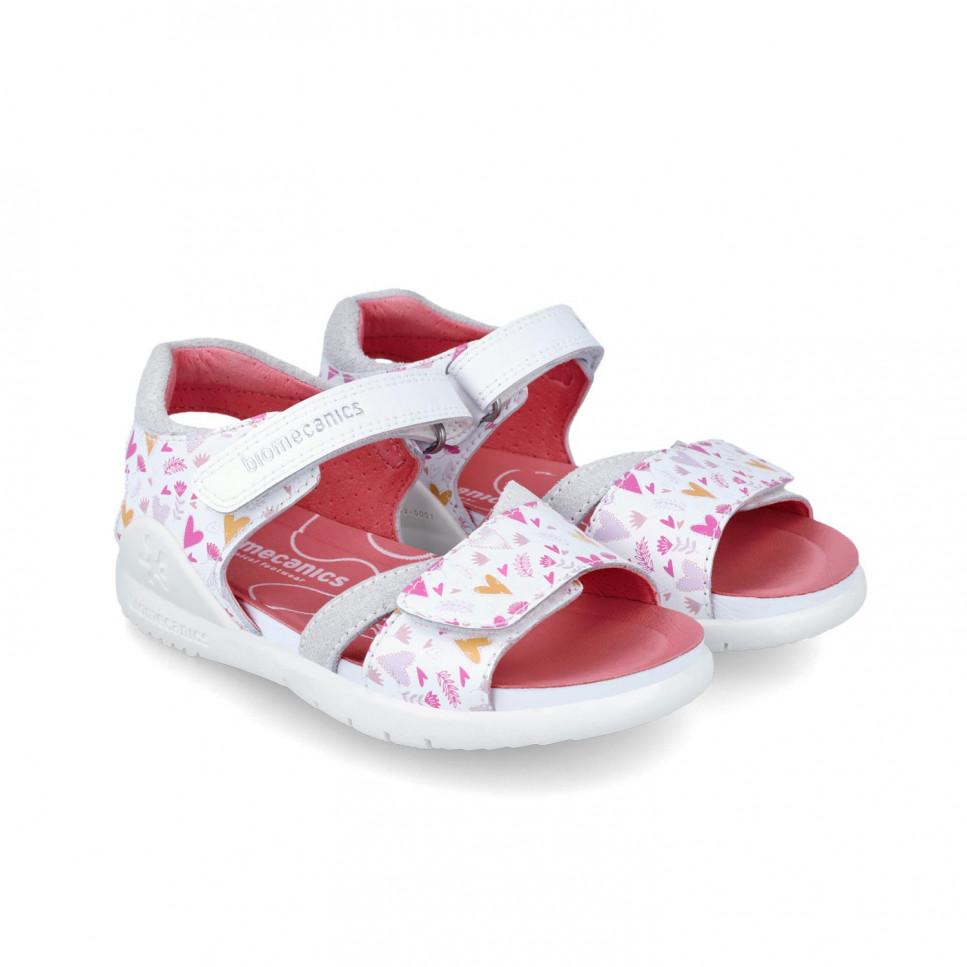 Garvalin Sandalias blancas niña 242234-B