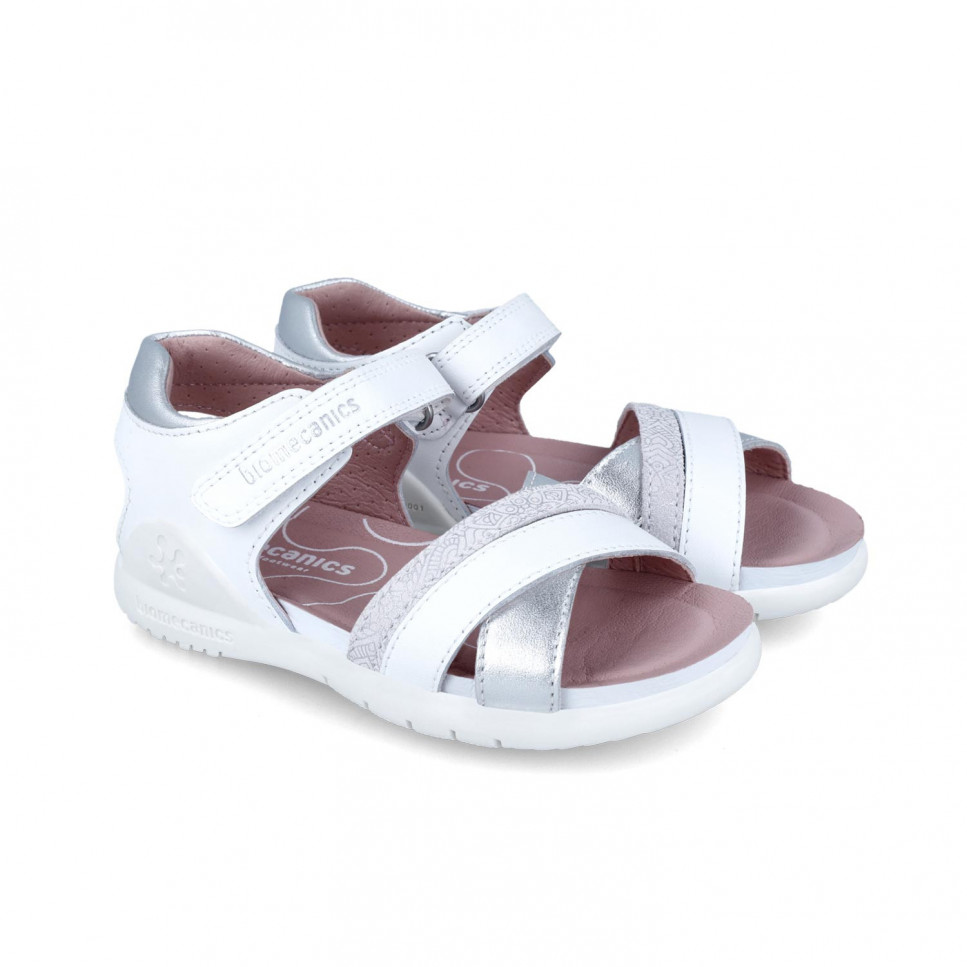Garvalin Sandalias blancas niña 242241-C