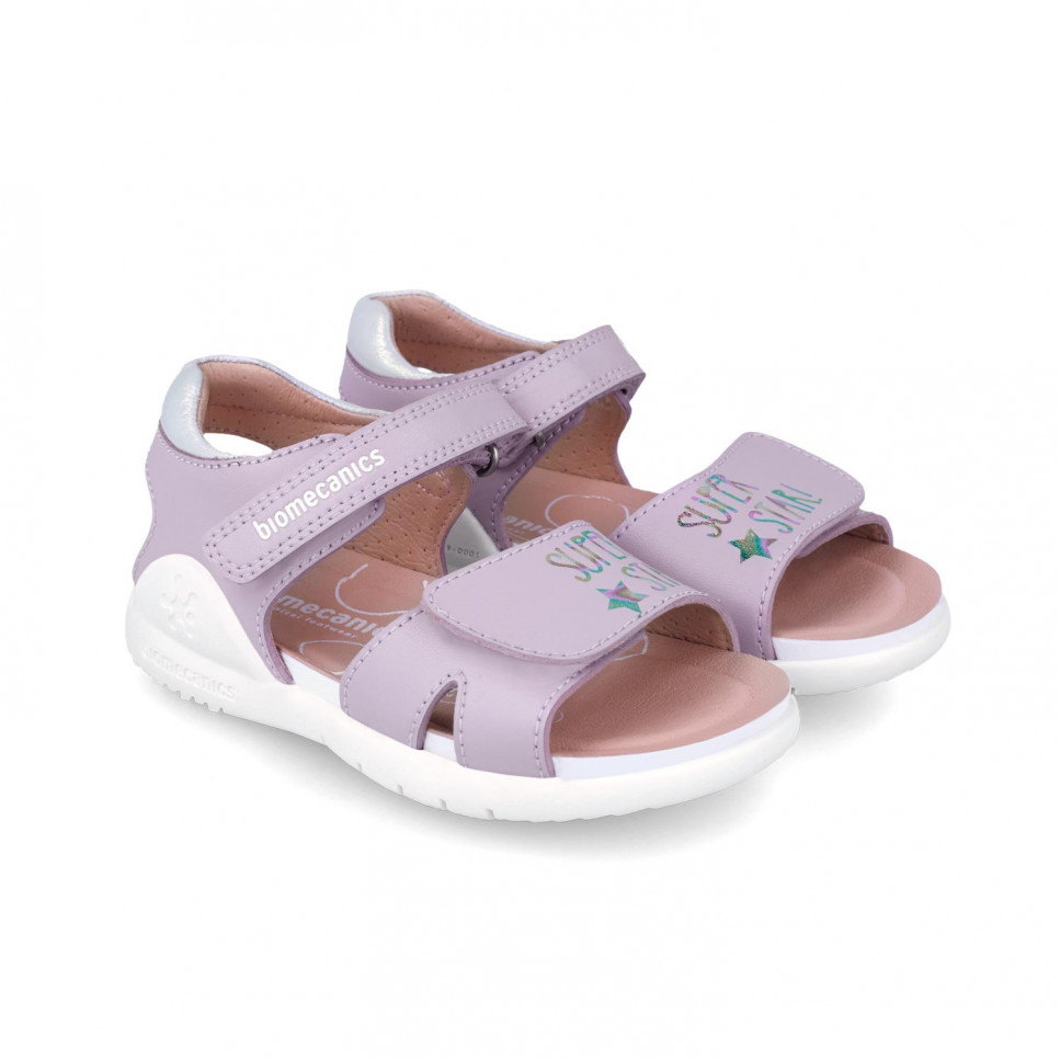 Garvalin Sandalias lilas niña 242235-A