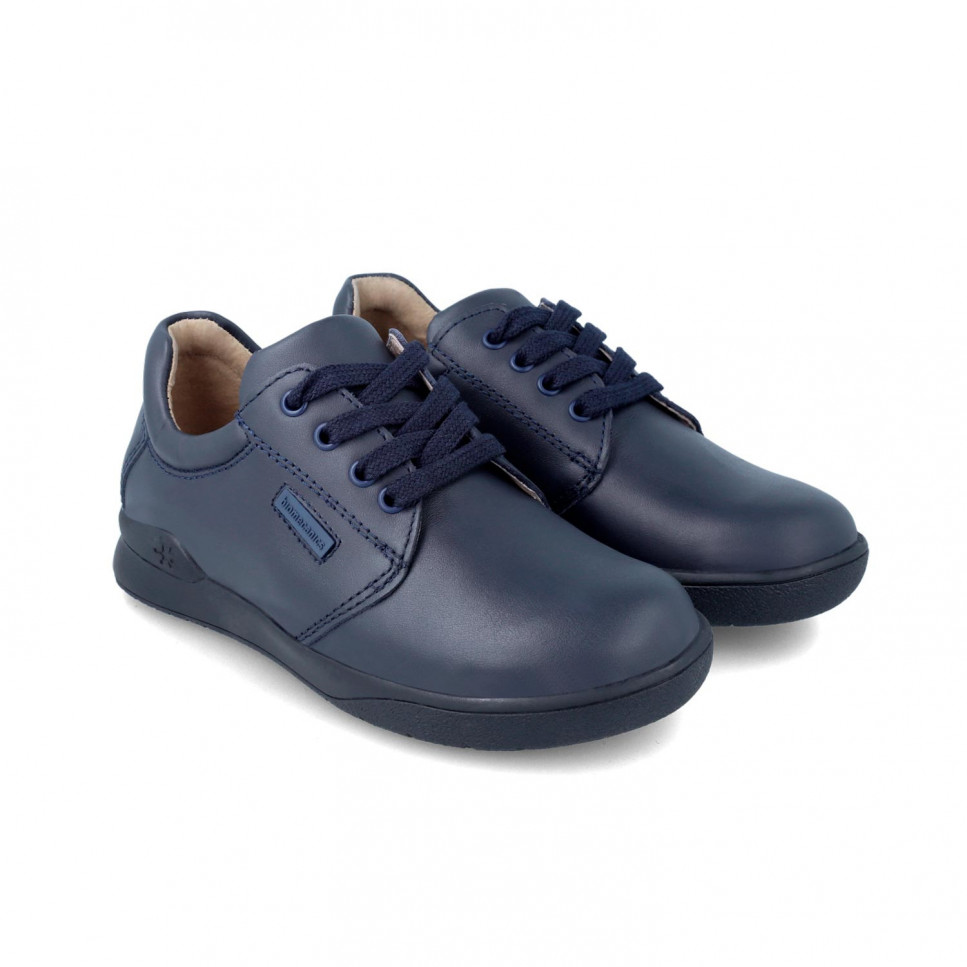 Garvalin zapatos colegio azules 161125-B089