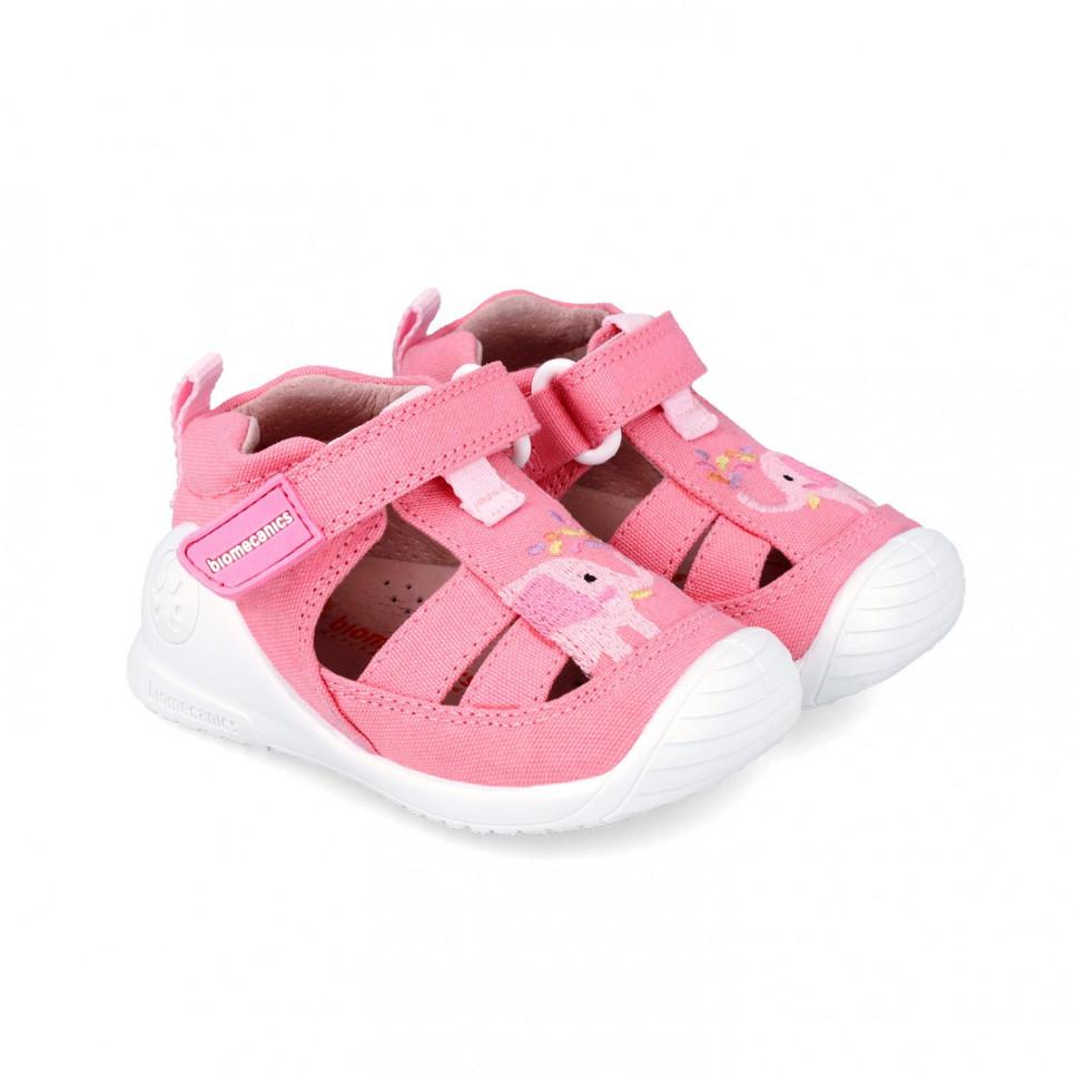 Garvalin Sandalias de lona primeros pasos niña 242183-D