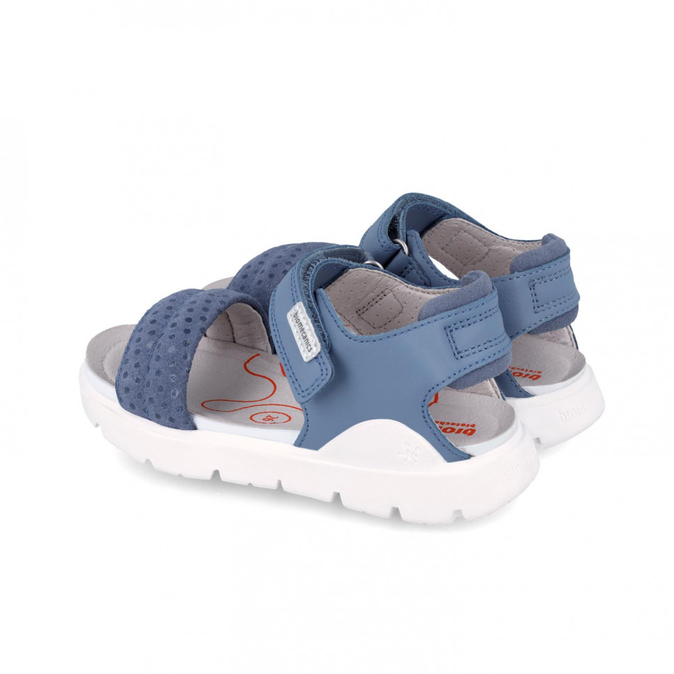 Garvalin Sandalias De Suela Gruesa Azules De Niña 242273-A