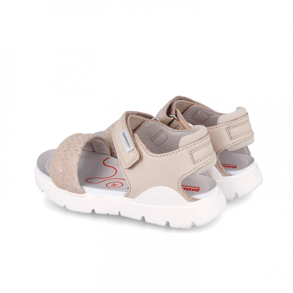 Garvalin Sandalias De Suela Gruesa Beige De Niña 242273-B
