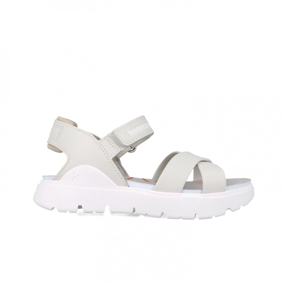 Garvalin Sandalias De Tiras Blancas Para Niña 242274-C