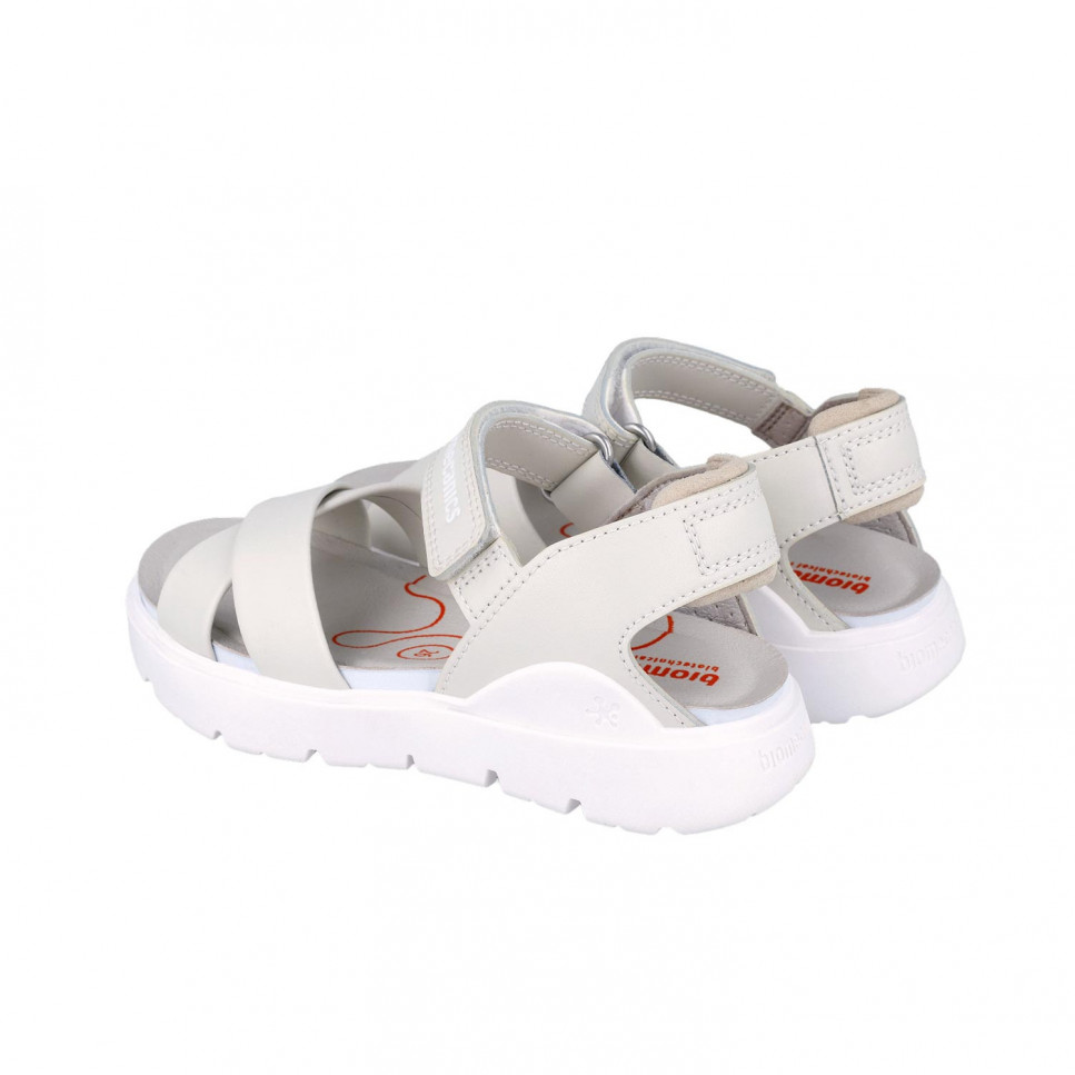 Garvalin Sandalias De Tiras Blancas Para Niña 242274-C