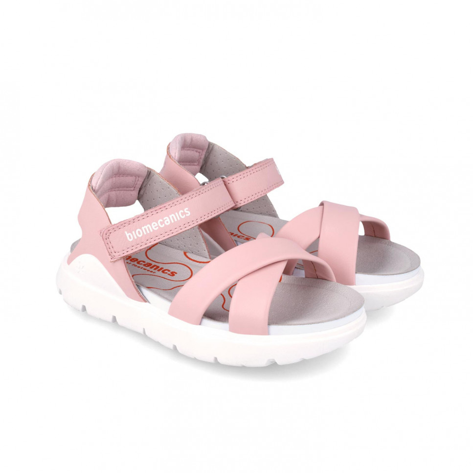 Garvalin Sandalias de tiras rosas para niña 242274-B