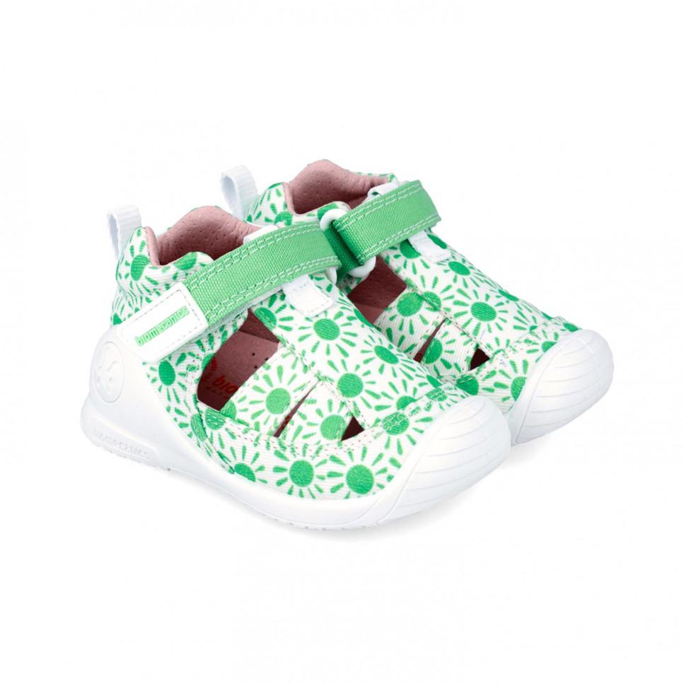 Garvalin Sandalias lona primeros pasos niña 242180-C