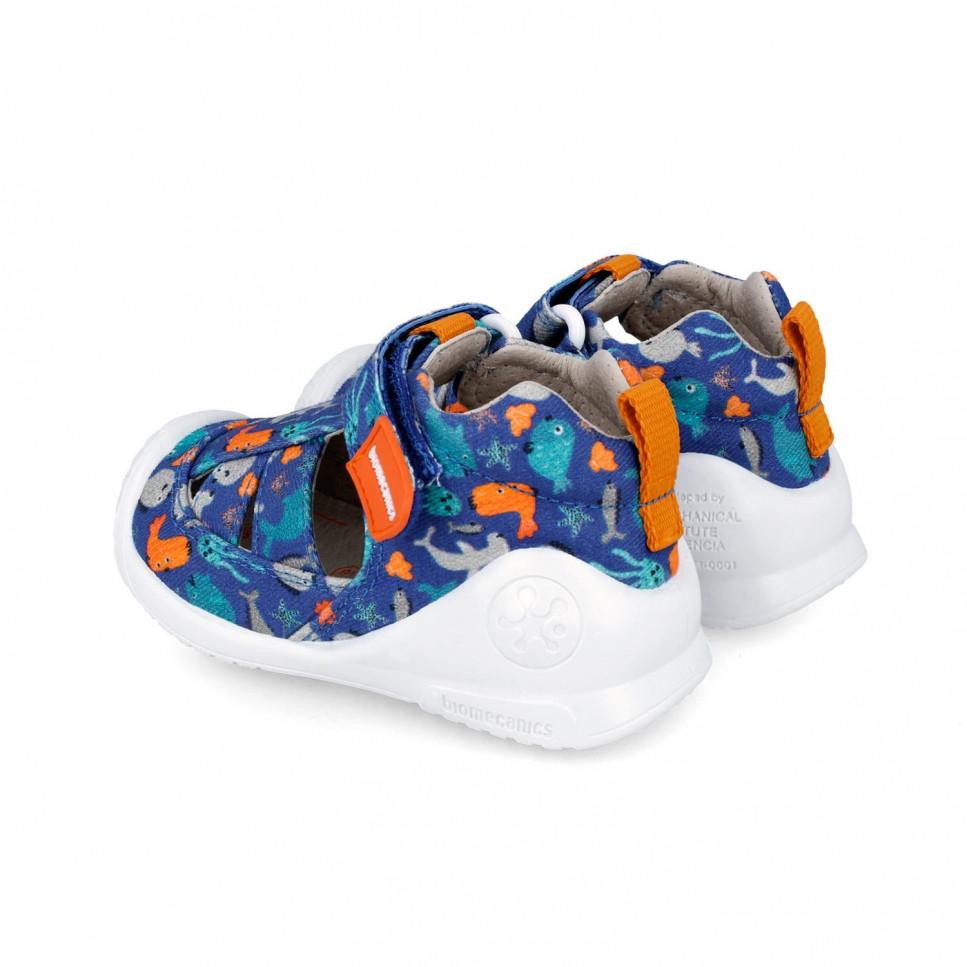 Garvalin Sandalias Lona Primeros Pasos Niño 242185-A