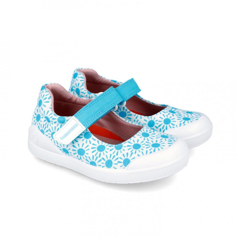 Garvalin Zapatillas de lona azules de niña 242290-A