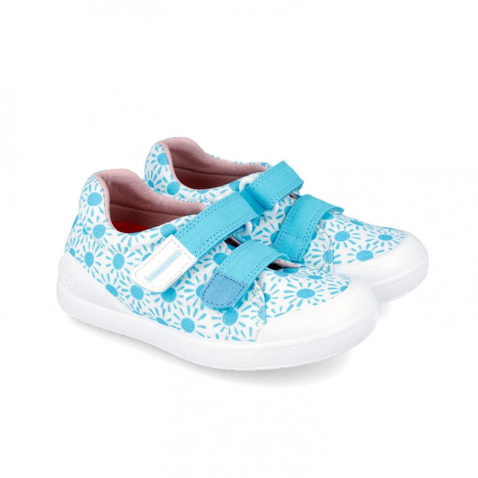 Garvalin Zapatillas de lona azules para niña 242291-A