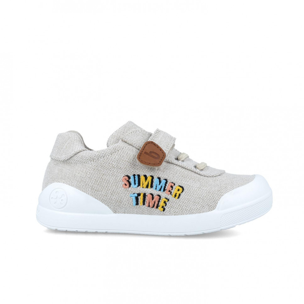 Garvalin Zapatillas De Lona Beige Para Niños 242295-B