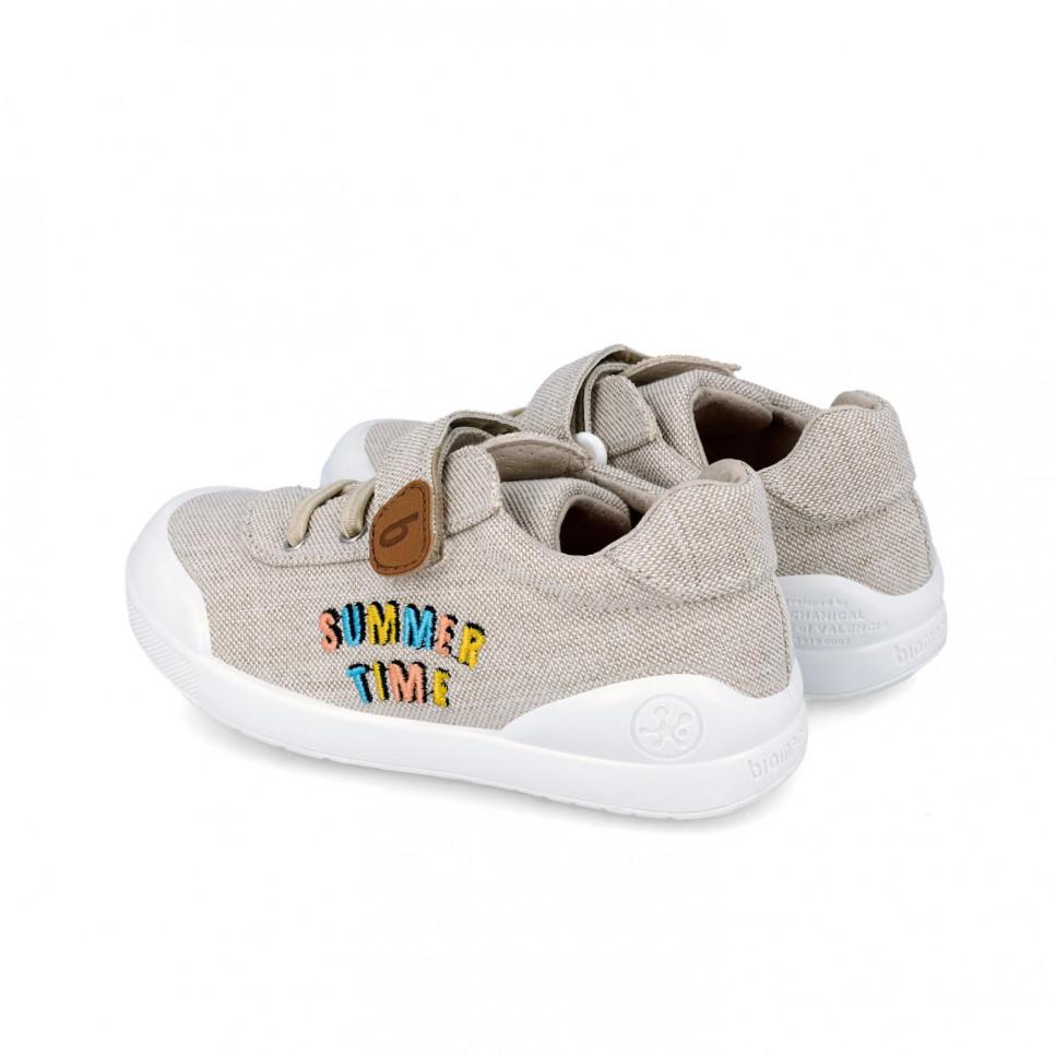 Garvalin Zapatillas De Lona Beige Para Niños 242295-B