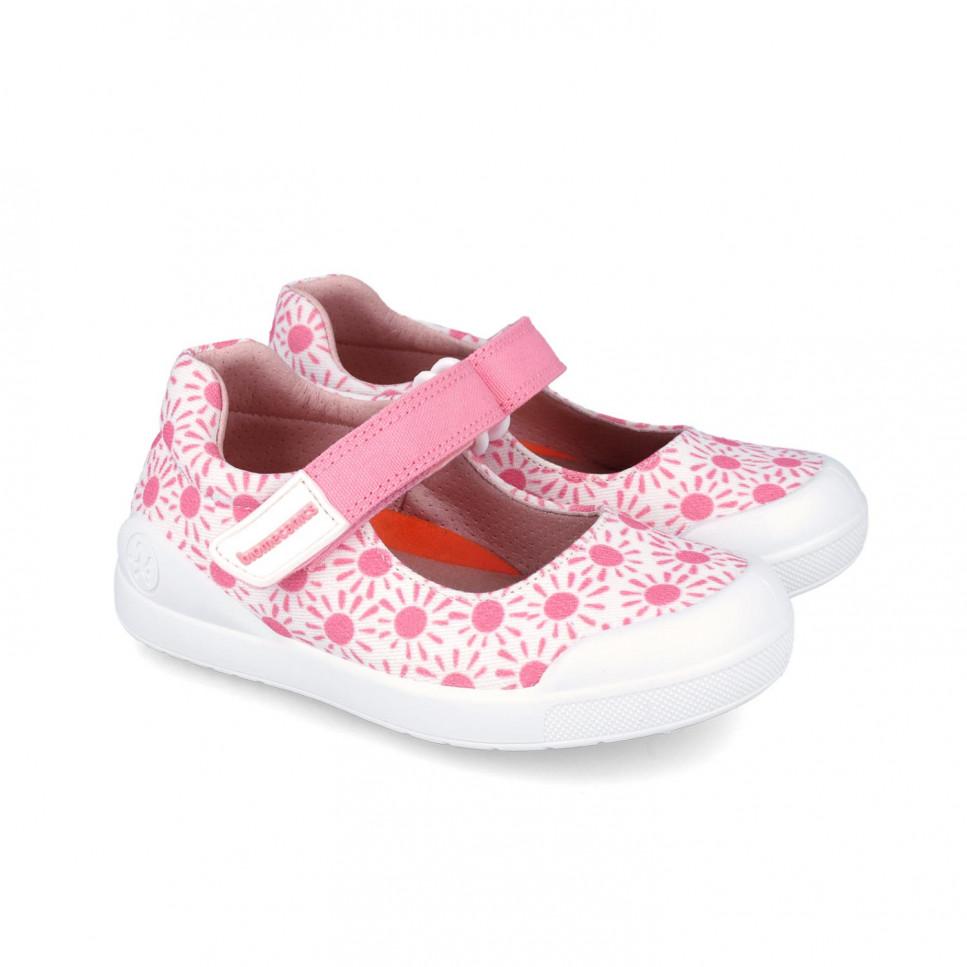 Garvalin Zapatillas de lona rosa para niña 242290-B