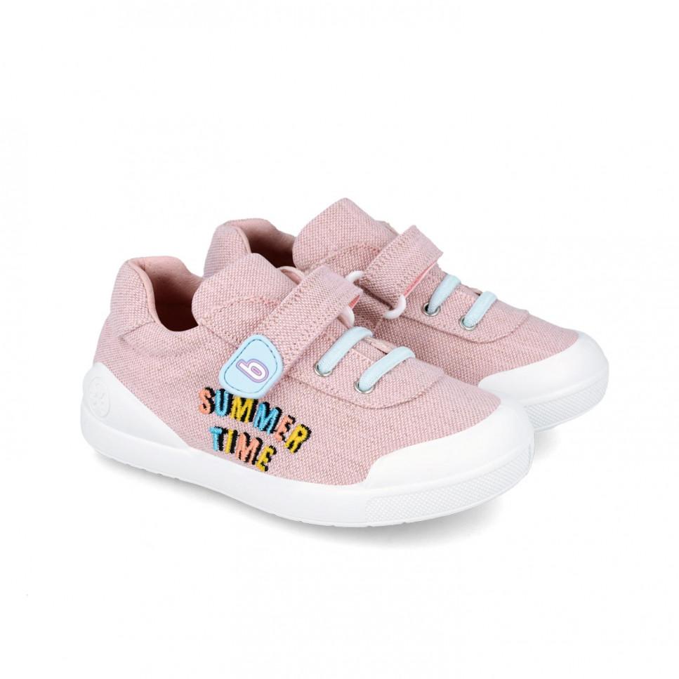 Garvalin Zapatillas de lona rosa para niña 242295-C