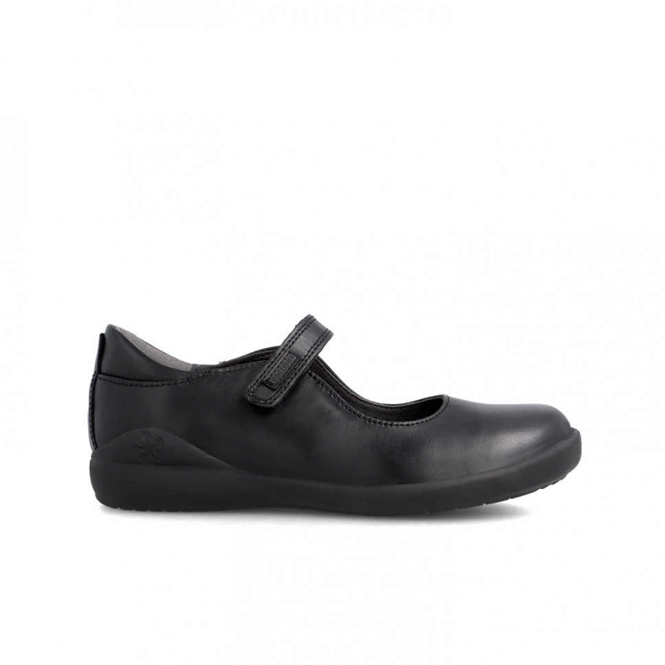 Garvalin Zapatos Colegiales Negros Para Niña 181120-A054
