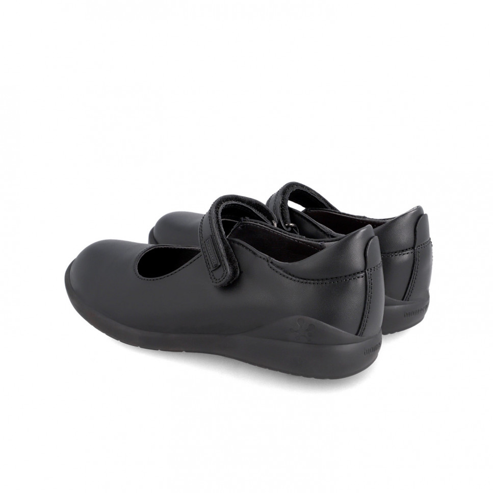 Garvalin Zapatos Colegiales Negros Para Niña 181120-A054