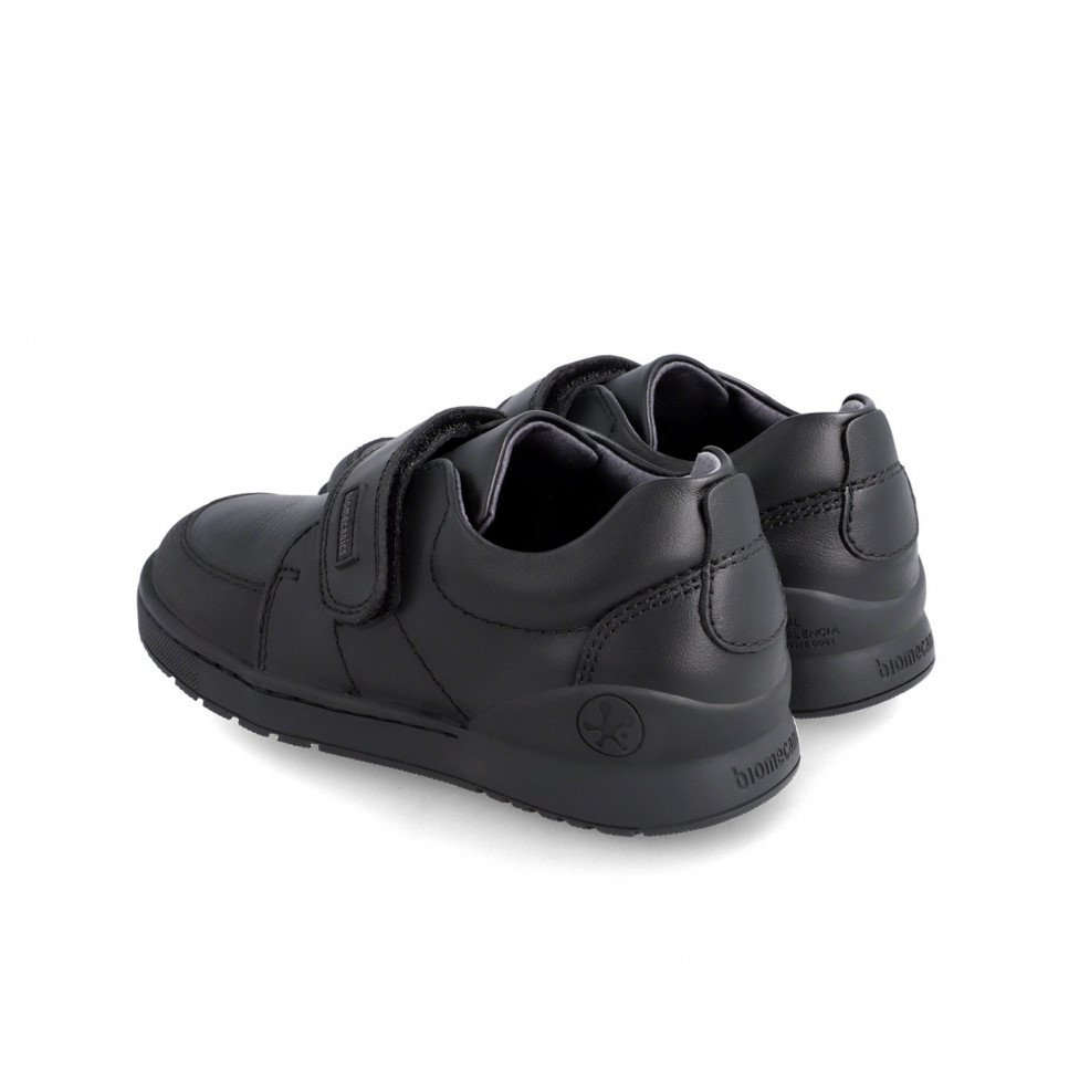 Garvalin Zapatos Colegiales Negros Para Niño 201102-A054