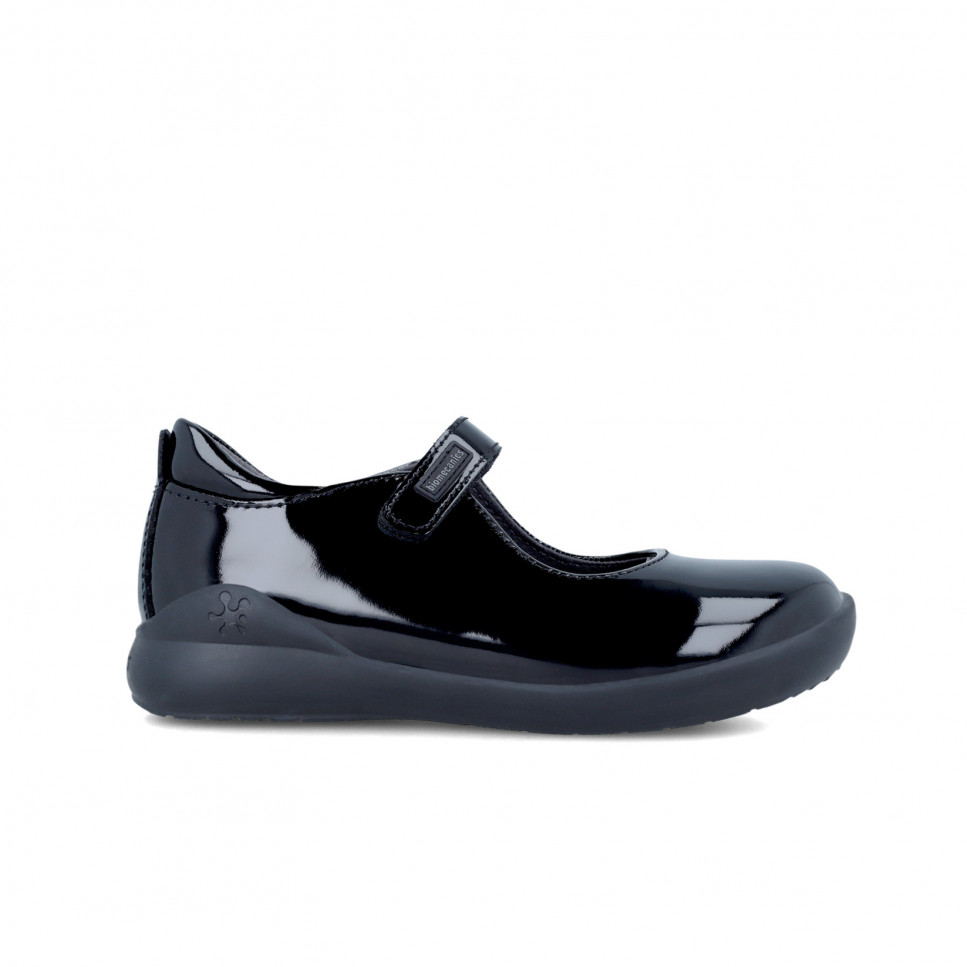 Garvalin Zapatos Colegiales Para Niña Negros De Charol 181120-C785