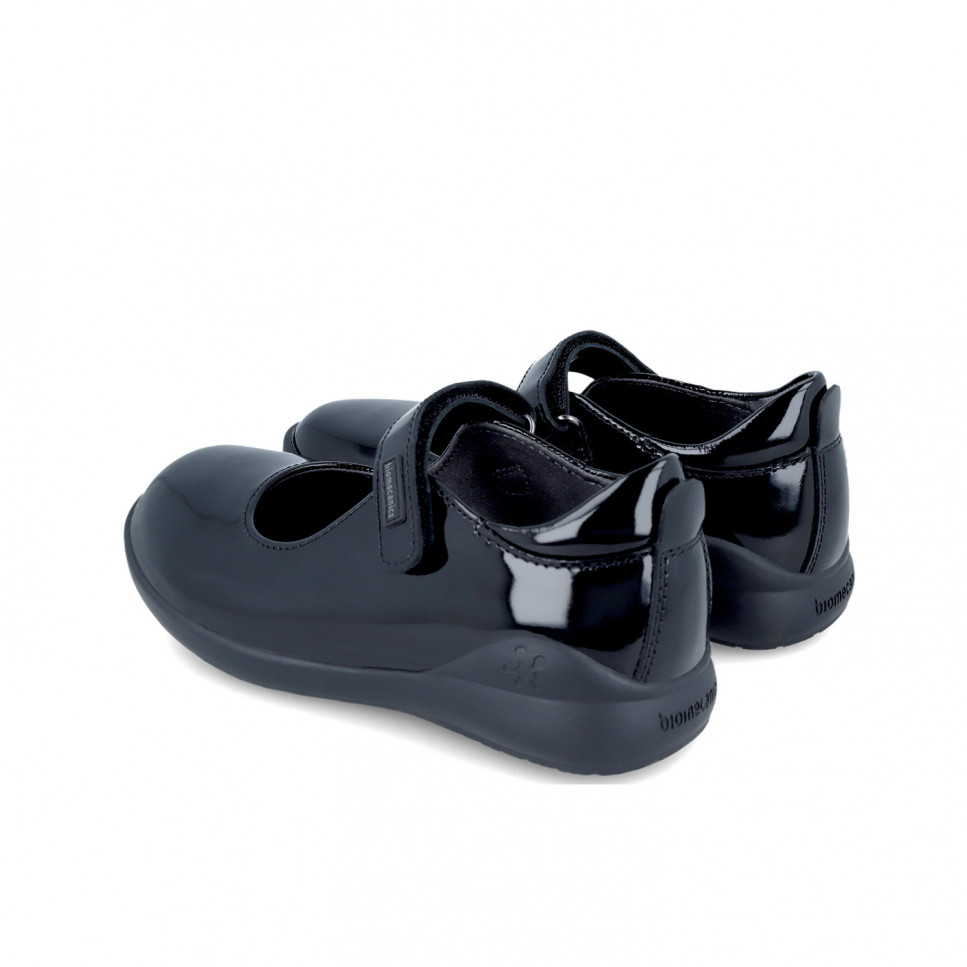 Garvalin Zapatos Colegiales Para Niña Negros De Charol 181120-C785