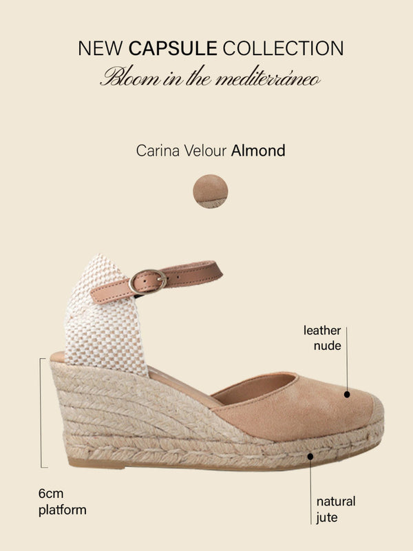 Genuins CARINA VELOUR ALMOND