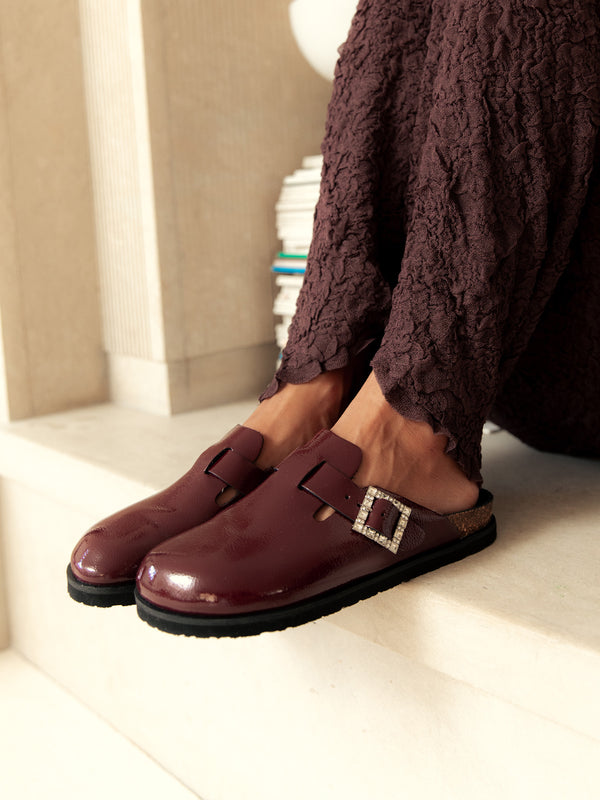 Genuins CLAQUE VEGAN CHAROL BURGUNDY