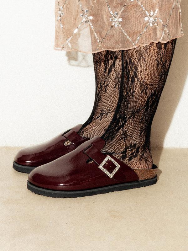 Genuins CLAQUE VEGAN CHAROL BURGUNDY