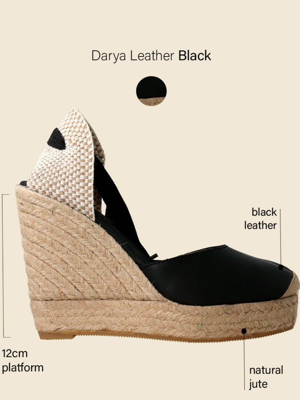 Genuins DARYA LEATHER BLACK