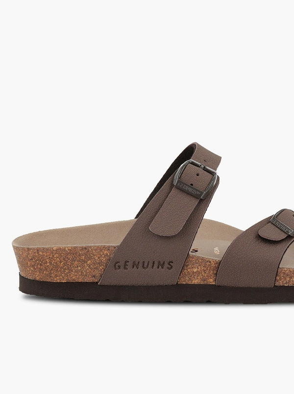 Genuins DUBLIN VEGAN DARK BROWN