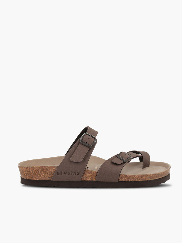 Genuins DUBLIN VEGAN DARK BROWN