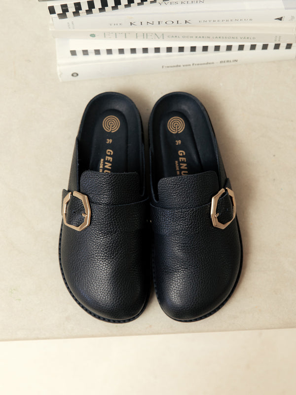 Genuins GRISEL LEATHER BLACK