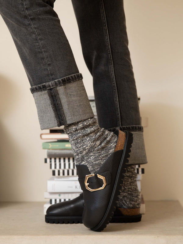 Genuins GRISEL LEATHER BLACK