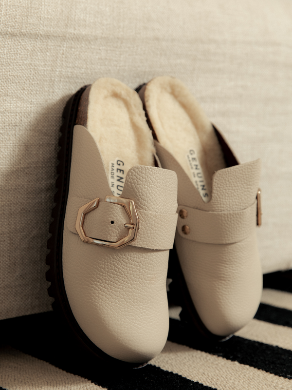 Genuins GRISEL LEATHER CHALK