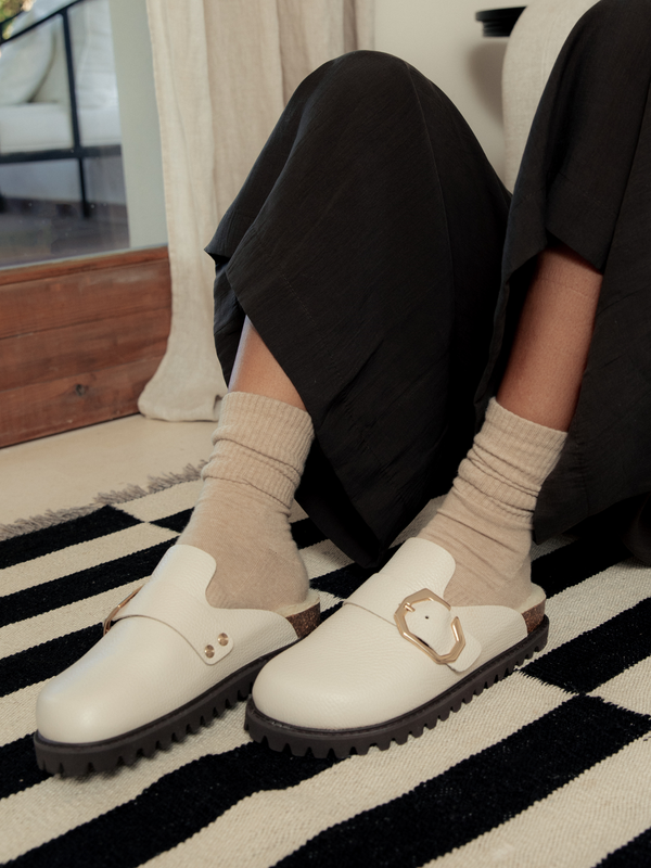 Genuins GRISEL LEATHER CHALK